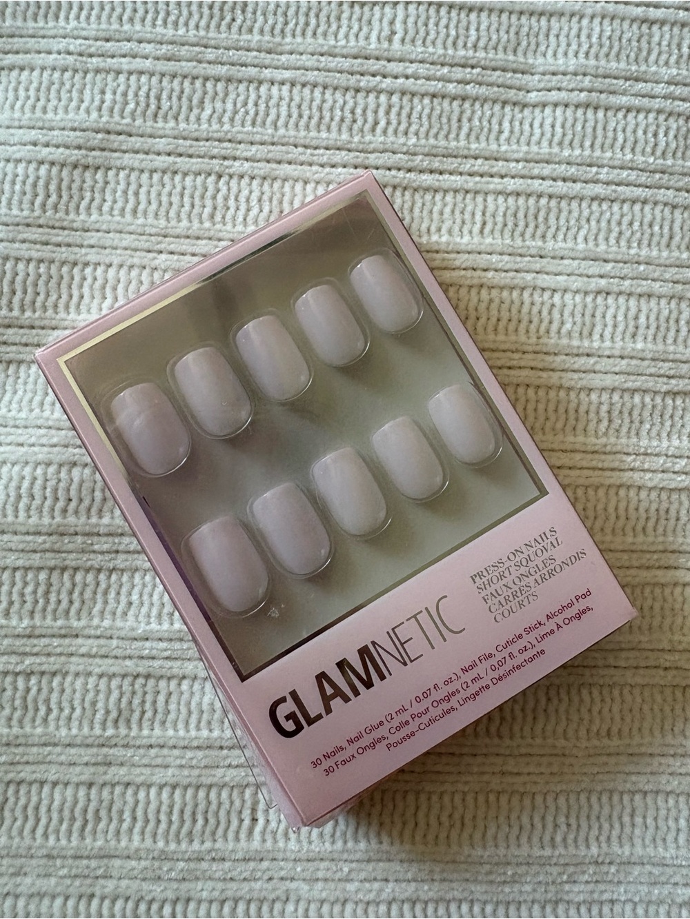 Glamnetic Press-On Nails in Soft Pink Nude Soft Girl - Picture 2 of 5